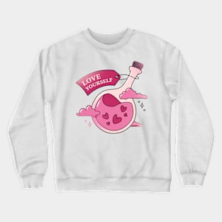 Love potion, love yourself, female beauty feminist Crewneck Sweatshirt